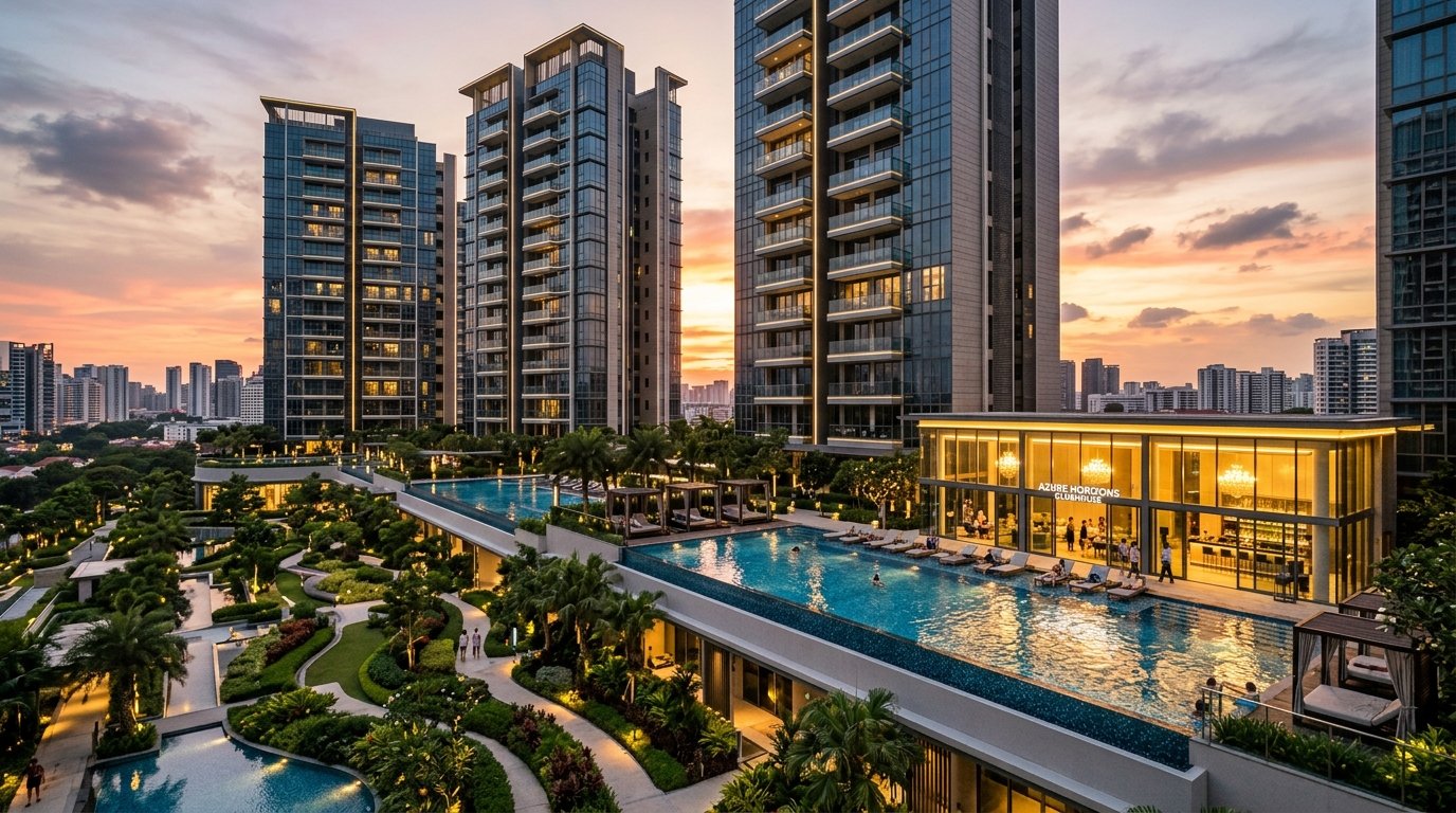 Prestige Pallavaram Gardens Luxury High-Rise Towers Elevation, Olympic Pool & 63,000 Sq Ft Clubhouse